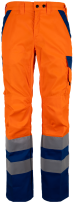 Sommerhose mit Stretch WT orange/blau