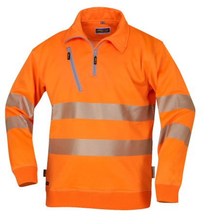 °Sweatshirt ISO20471 1321 orange