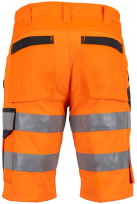 Shorts mit Stretch WT orange/anthrazit