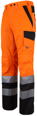 Sommerhose mit Stretch WT orange/anthr