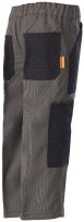Kinderhose grau/schwarz