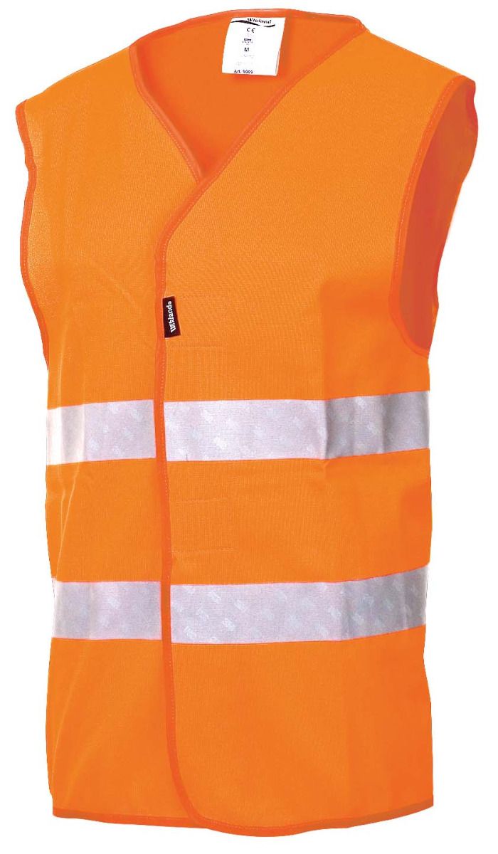 Polyester Warnweste EN 471 orange - KAHMANN & ELLERBROCK - Technischer  Handel