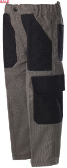 Kinderhose grau/schwarz