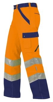 Arbeitshose ISO20471 1232 orange/marine